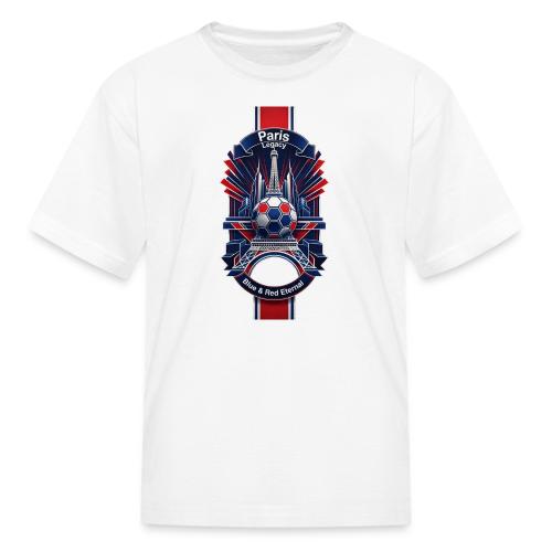 Paris Tower Legacy T Shirt, Soccer City Pride Gift - Kid's T-Shirt
