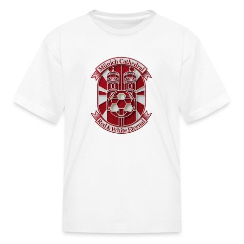 Munich Cathedral T Shirt, German Football Fan Gift - Kid's T-Shirt