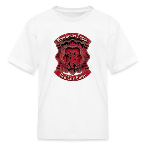 Red Manchester T Shirt, Red Soccer City Pride Gift - Kid's T-Shirt