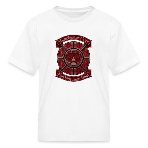 Manchester Is Red T Shirt, Soccer City Pride Gift - Kid's T-Shirt