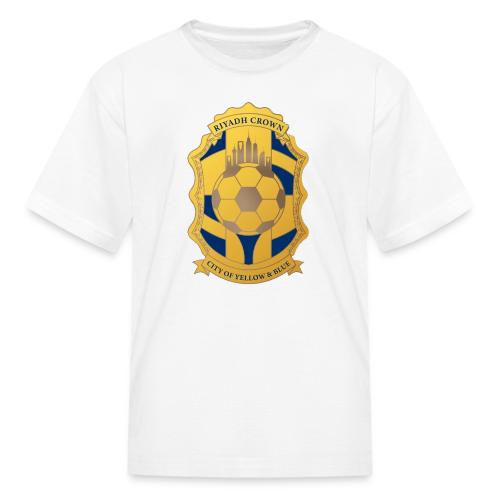 Riyadh Crown T Shirt, Modern Desert Pride Gift - Kid's T-Shirt