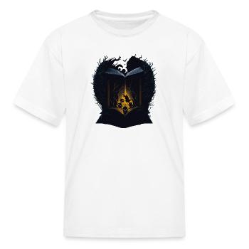 Book Black gate Book - Kid's T-Shirt - white - Front