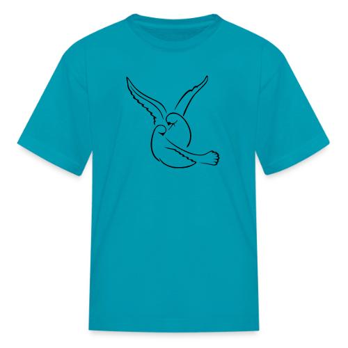 EMBRACED_TURTLEDOVES - Kid's T-Shirt