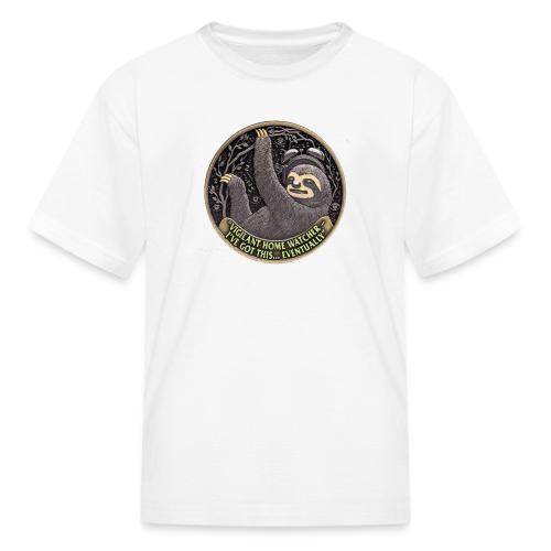 Sloth Home Watcher T Shirt - Kid's T-Shirt