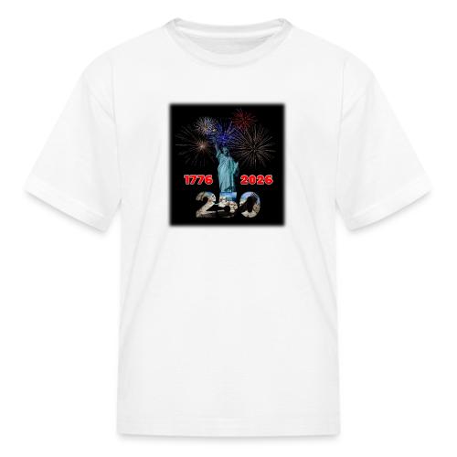 1776 - 2026 - 250 Years USA | Fireworks - Kid's T-Shirt