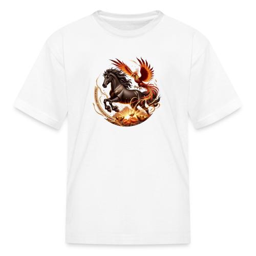 Year of the Horse Phoenix T Shirt, Lunar NY Gift - Kid's T-Shirt