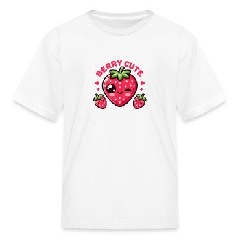 Berry Cute - Kid's T-Shirt - white - Front