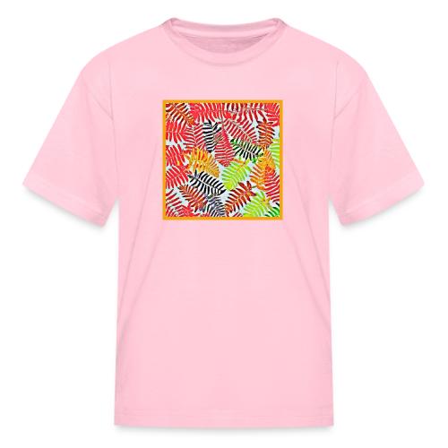 Chic Leaves Artistic Spectrum - Kid's T-Shirt