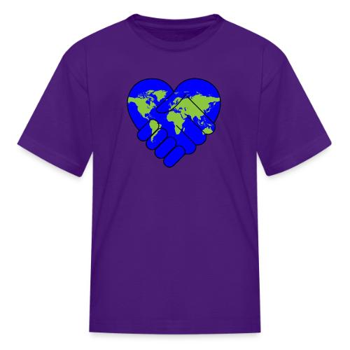 World United in Love - Kid's T-Shirt