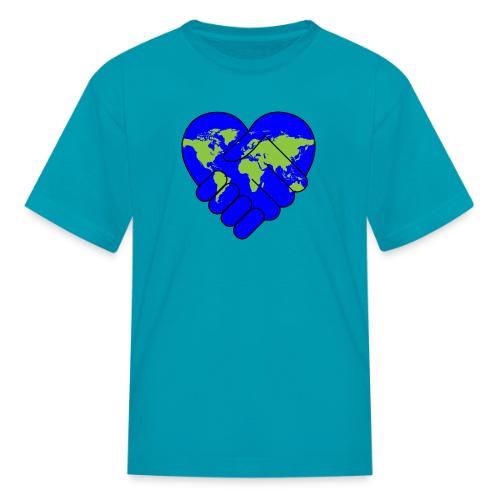 World United in Love - Kid's T-Shirt