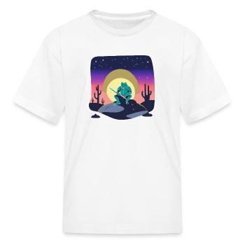 MMA | Sir Hopper of the Sands - Kid's T-Shirt - white - Front