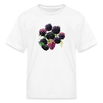 Freedom of berries - Kid's T-Shirt - white - Front