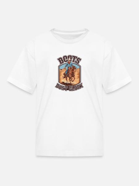 Boots Duts Glory - Kid's T-Shirt - white