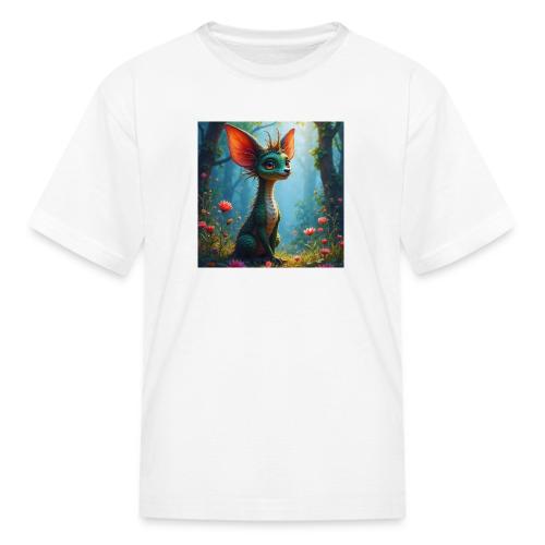 Fantasy Forest Character with Magical Vibe - Kid's T-Shirt