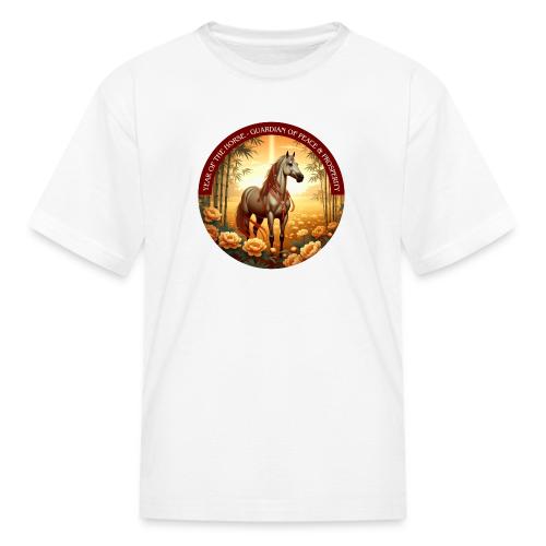 Year of the Horse Guardian T Shirt, Lunar New Year - Kid's T-Shirt