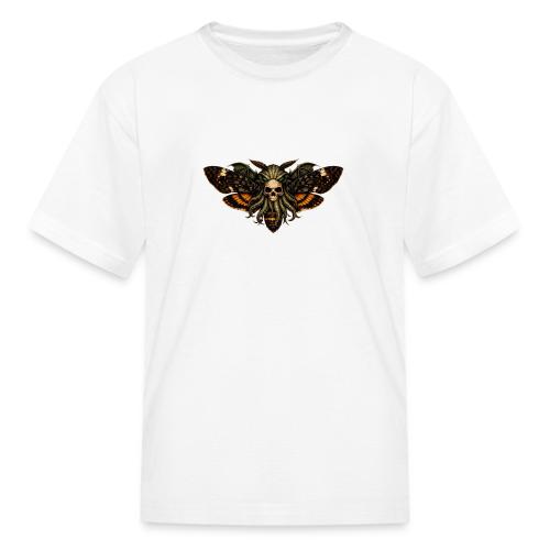 Cthulhu Moth Skull - Kid's T-Shirt