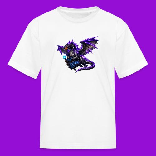 Neon Dragon and Battle Mage - Kid's T-Shirt