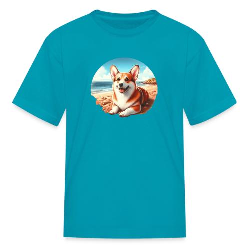 Welsh Corgi Art - Kid's T-Shirt