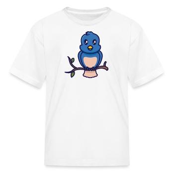 Berry In The Tree - Kid's T-Shirt - white - Front