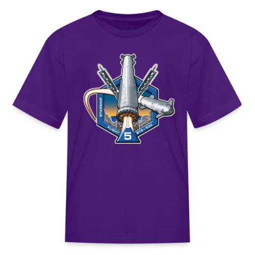 Starship Flight Test 5 - Kid's T-Shirt