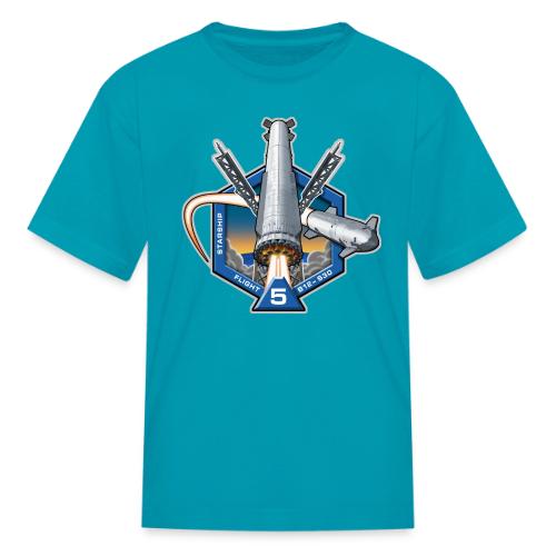 Starship Flight Test 5 - Kid's T-Shirt