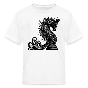 Sir Noble Knight - Kid's T-Shirt - white - Front