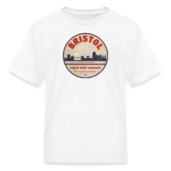 Bristol England - Kid's T-Shirt - white - Front