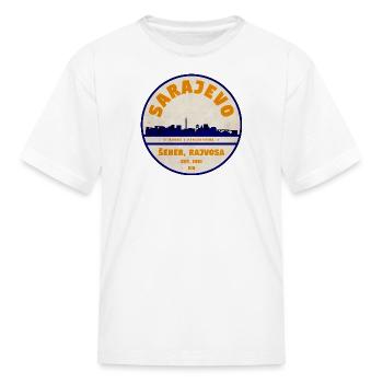 Sarajevo Bosnia - Kid's T-Shirt - white - Front