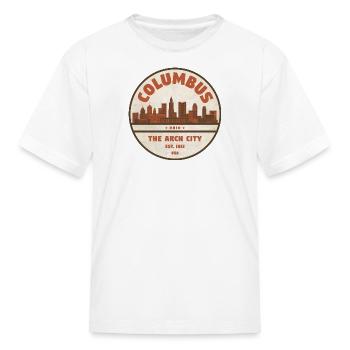 Columbus Ohio - Kid's T-Shirt - white - Front