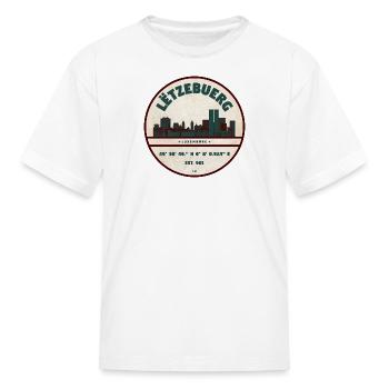 Luxembourg - Kid's T-Shirt - white - Front