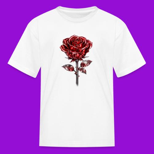 Silver Rose - Kid's T-Shirt