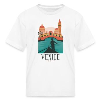 Venice Italy - Kid's T-Shirt - white - Front