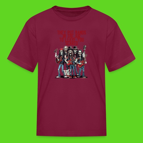 FrEE bands line - Kids' T-Shirt