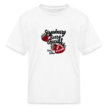 Strawberry Berry Special - Kid's T-Shirt - white - Front