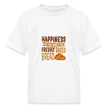 Baker - Kid's T-Shirt - white - Front