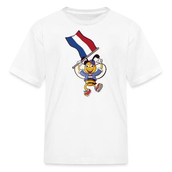 Netherlands Bee - Kid's T-Shirt - white - Front