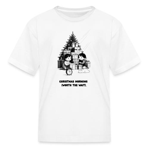 Christmas Morning T-Shirt | Minimalist Kids Gifts - Kid's T-Shirt