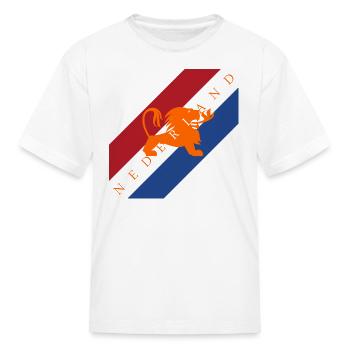 Netherlands - Kid's T-Shirt - white - Front