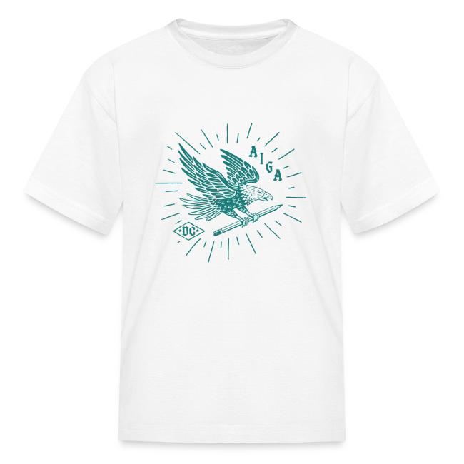 Fly Like an AIGA DC Eagle (teal)