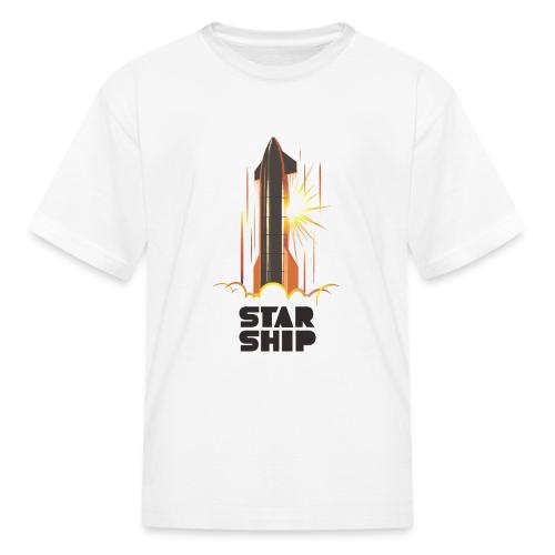Star Ship Mars - Light - Kid's T-Shirt
