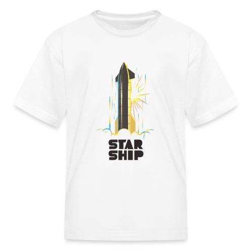 Star Ship Earth - Light - Kid's T-Shirt
