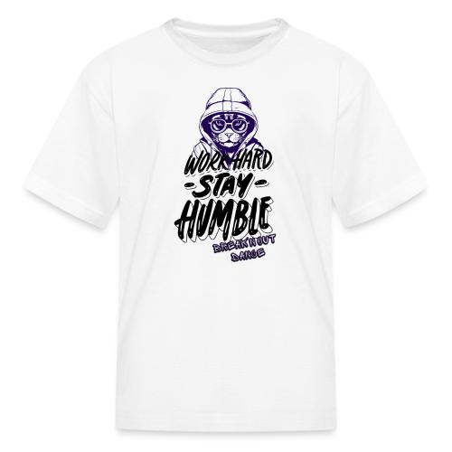 Work Hard Cat - Kid's T-Shirt