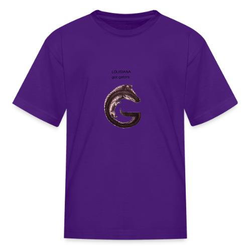 Louisiana gator - Kid's T-Shirt