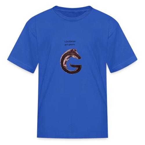 Louisiana gator - Kid's T-Shirt