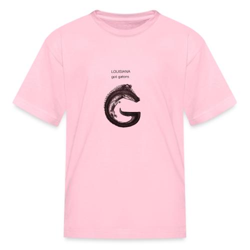 Louisiana gator - Kid's T-Shirt