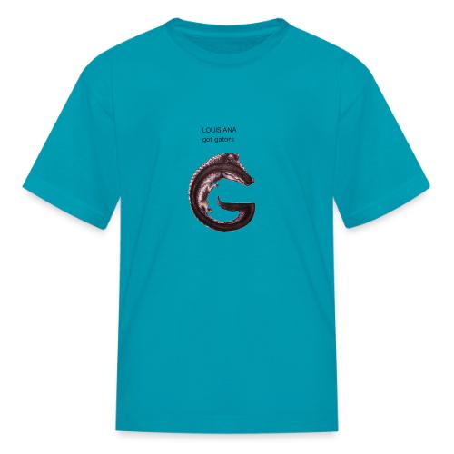 Louisiana gator - Kid's T-Shirt