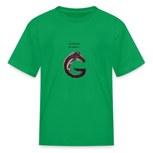 Louisiana gator - Kid's T-Shirt