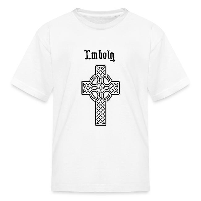 Imbolg Black Logo and Cross
