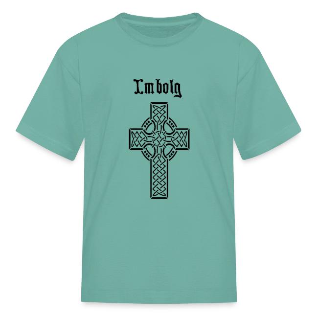 Imbolg Black Logo and Cross
