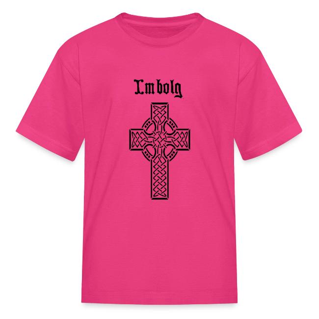 Imbolg Black Logo and Cross